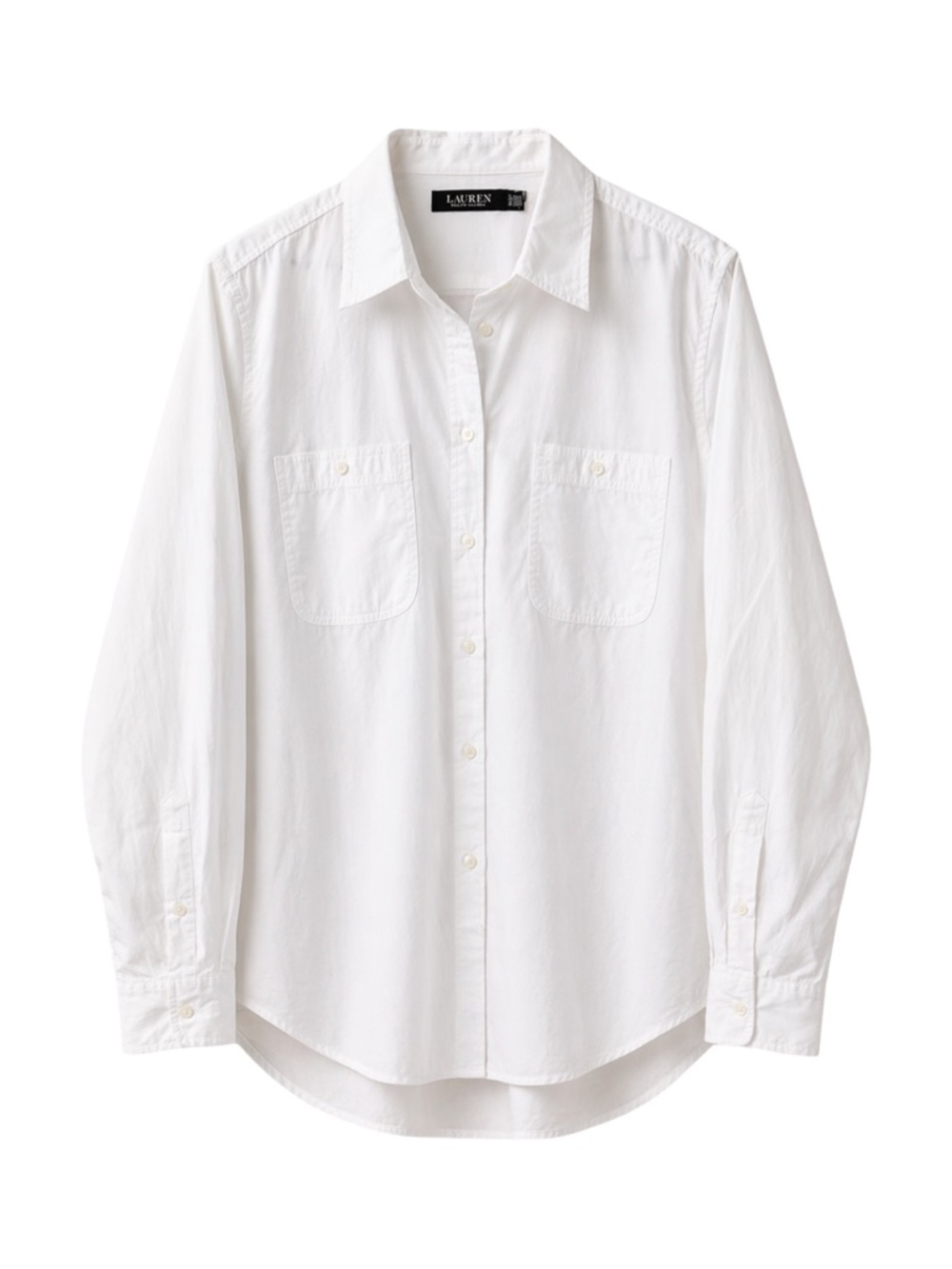 Lauren Ralph Lauren Rimnan Button Down Shirt White XL Cotton Classic